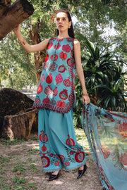 Maria.B MPrints Embroidered Lawn Unstitched 3Pc Suit MPT-2903-B