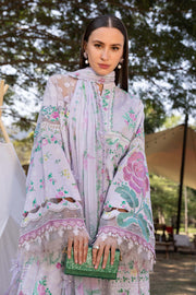 Maria.B MPrints Embroidered Lawn Unstitched 3Pc Suit MPT-2904-A