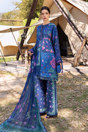 Maria.B MPrints Embroidered Lawn Unstitched 3Pc Suit MPT-2904-B
