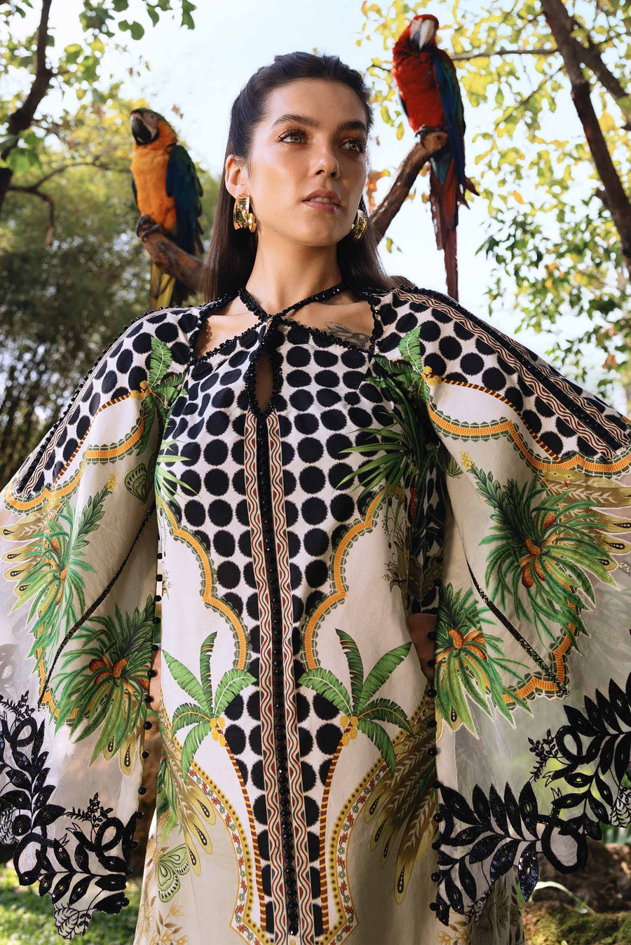 Maria.B MPrints Embroidered Lawn Unstitched 3Pc Suit MPT-2905-A
