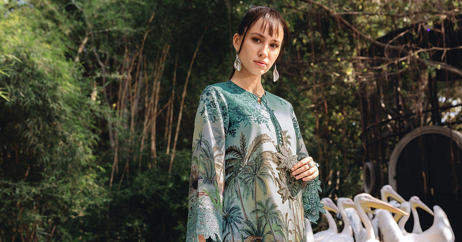 Maria.B MPrints Embroidered Lawn Unstitched 3Pc Suit MPT-2907-A