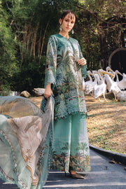 Maria.B MPrints Embroidered Lawn Unstitched 3Pc Suit MPT-2907-A