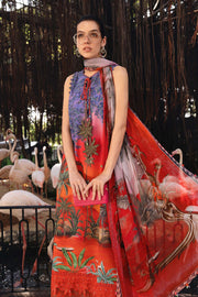 Maria.B MPrints Embroidered Lawn Unstitched 3Pc Suit MPT-2907-B