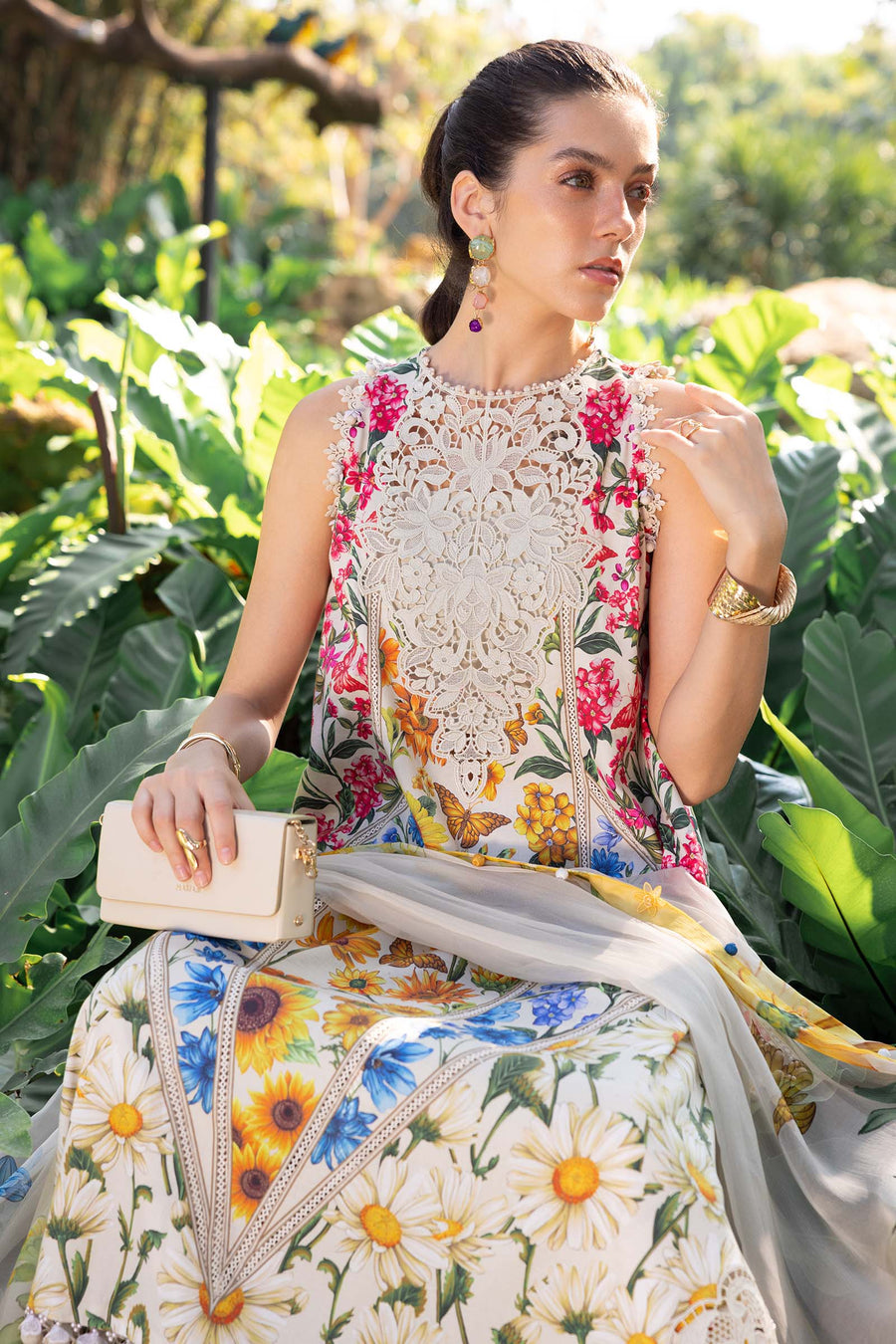 Maria.B MPrints Embroidered Lawn Unstitched 3Pc Suit MPT-2910-A