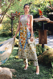 Maria.B MPrints Embroidered Lawn Unstitched 3Pc Suit MPT-2910-A