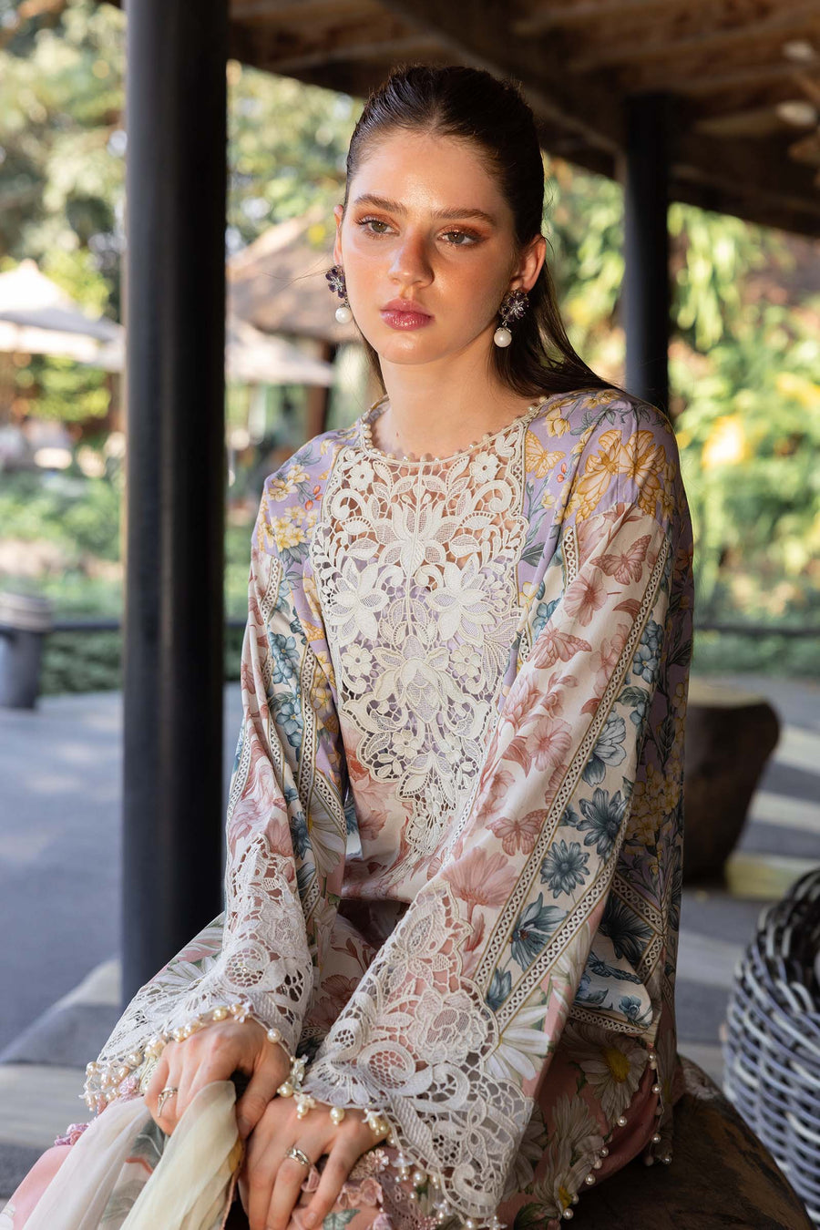 Maria.B MPrints Embroidered Lawn Unstitched 3Pc Suit MPT-2910-B