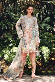 Maria.B MPrints Embroidered Lawn Unstitched 3Pc Suit MPT-2910-B