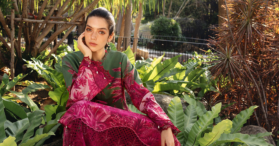 Maria.B MPrints Embroidered Lawn Unstitched 3Pc Suit MPT-2911-B