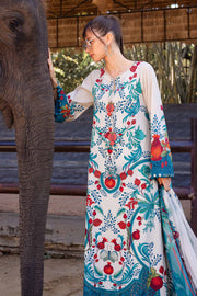 Maria.B MPrints Embroidered Lawn Unstitched 3Pc Suit MPT-2912-A