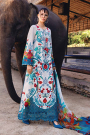 Maria.B MPrints Embroidered Lawn Unstitched 3Pc Suit MPT-2912-A