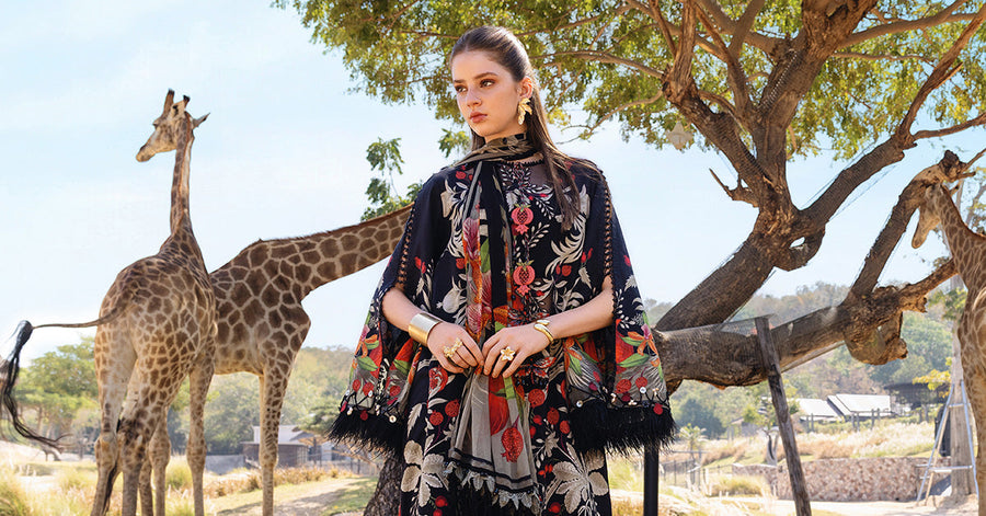 Maria.B MPrints Embroidered Lawn Unstitched 3Pc Suit MPT-2912-B