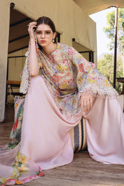 Maria.B MPrints Embroidered Lawn Unstitched 3Pc Suit MPT-2914-A