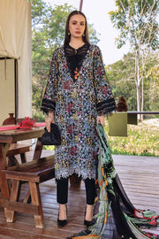 Maria.B MPrints Embroidered Lawn Unstitched 3Pc Suit MPT-2914-B