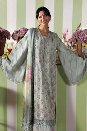 Maria.B MPrints Embroidered Lawn Unstitched 3Pc Suit MPT-3001-B