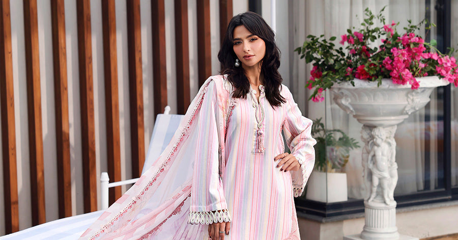 Maria.B MPrints Embroidered Lawn Unstitched 3Pc Suit MPT-3002-A