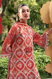 Maria.B MPrints Embroidered Lawn Unstitched 3Pc Suit MPT-3003-A