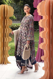 Maria.B MPrints Embroidered Lawn Unstitched 3Pc Suit MPT-3003-B