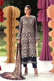 Maria.B MPrints Embroidered Lawn Unstitched 3Pc Suit MPT-3003-B