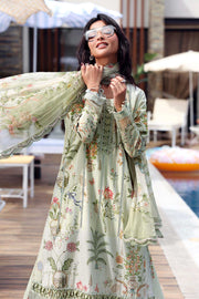 Maria.B MPrints Embroidered Lawn Unstitched 3Pc Suit MPT-3004-B