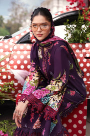 Maria.B MPrints Embroidered Lawn Unstitched 3Pc Suit MPT-3005-A