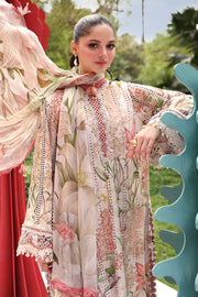 Maria.B MPrints Embroidered Lawn Unstitched 3Pc Suit MPT-3006-A