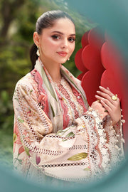 Maria.B MPrints Embroidered Lawn Unstitched 3Pc Suit MPT-3006-A
