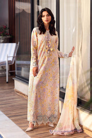 Maria.B MPrints Embroidered Lawn Unstitched 3Pc Suit MPT-3007-B