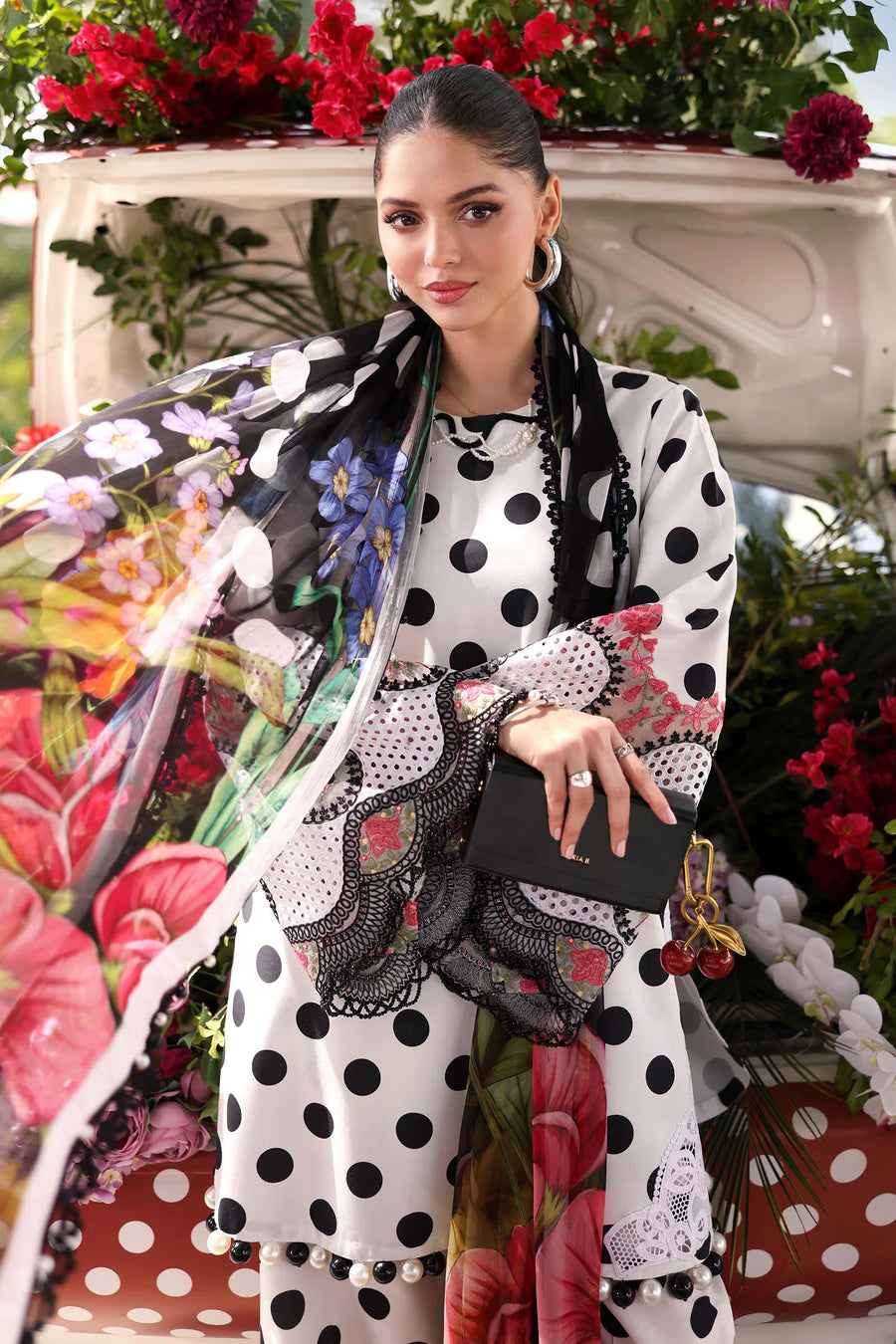 Maria.B MPrints Embroidered Lawn Unstitched 3Pc Suit MPT-3008-A