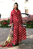 Maria.B MPrints Embroidered Lawn Unstitched 3Pc Suit MPT-3008-B