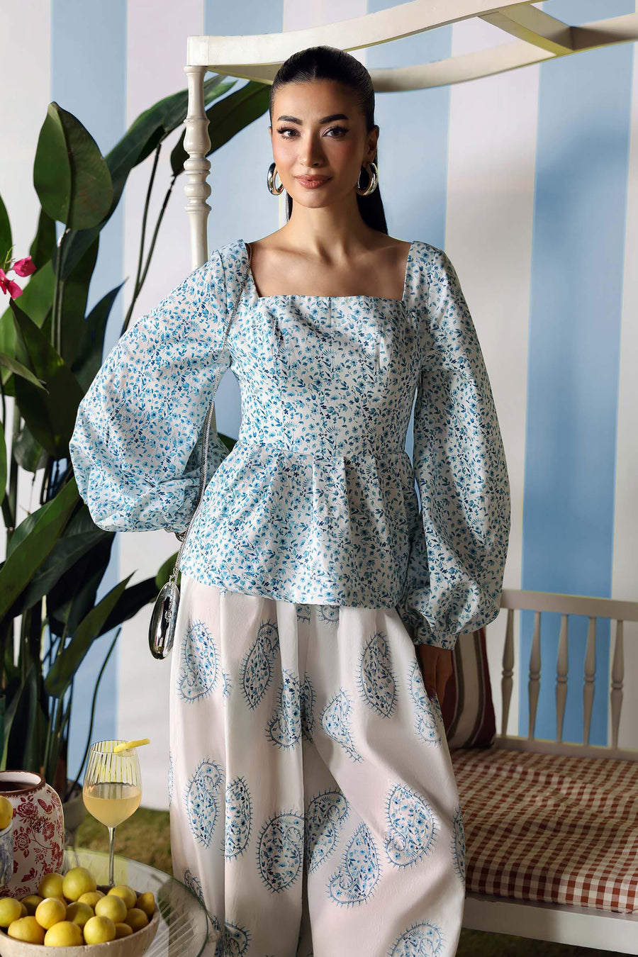 Maria.B MPrints Embroidered Lawn Unstitched 3Pc Suit MPT-3009-A