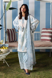 Maria.B MPrints Embroidered Lawn Unstitched 3Pc Suit MPT-3009-A