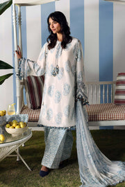 Maria.B MPrints Embroidered Lawn Unstitched 3Pc Suit MPT-3009-A