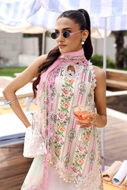 Maria.B MPrints Embroidered Lawn Unstitched 3Pc Suit MPT-3010-A