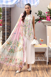 Maria.B MPrints Embroidered Lawn Unstitched 3Pc Suit MPT-3010-A