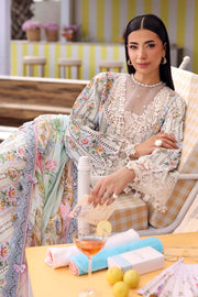 Maria.B MPrints Embroidered Lawn Unstitched 3Pc Suit MPT-3010-B
