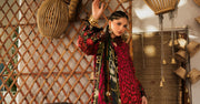 Maria B MPrints Embroidered Linen Unstitched 3Pc Suit MPT-3101-A