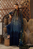Maria B MPrints Embroidered Linen Unstitched 3Pc Suit MPT-3101-B