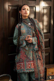 Maria B MPrints Embroidered Cambric Unstitched 3Pc Suit MPT-3102-A