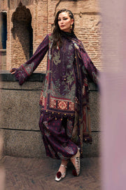 Maria B MPrints Embroidered Cambric Unstitched 3Pc Suit MPT-3102-B
