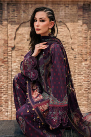 Maria B MPrints Embroidered Cambric Unstitched 3Pc Suit MPT-3102-B