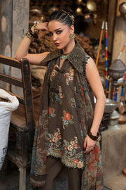 Maria B MPrints Embroidered Cambric Unstitched 3Pc Suit MPT-3103-B