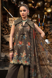 Maria B MPrints Embroidered Cambric Unstitched 3Pc Suit MPT-3103-B