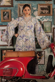 Maria B MPrints Embroidered Cambric Unstitched 3Pc Suit MPT-3104-A