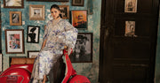 Maria B MPrints Embroidered Cambric Unstitched 3Pc Suit MPT-3104-A