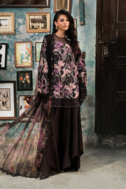 Maria B MPrints Embroidered Cambric Unstitched 3Pc Suit MPT-3104-B