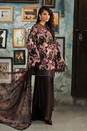 Maria B MPrints Embroidered Cambric Unstitched 3Pc Suit MPT-3104-B