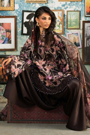 Maria B MPrints Embroidered Cambric Unstitched 3Pc Suit MPT-3104-B