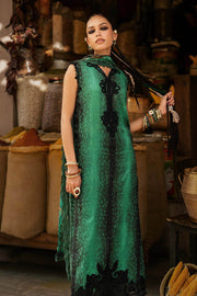 Maria B MPrints Embroidered Linen Unstitched 3Pc Suit MPT-3105-A