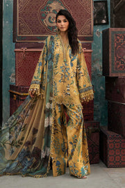 Maria B MPrints Embroidered Cambric Unstitched 3Pc Suit MPT-3106-A