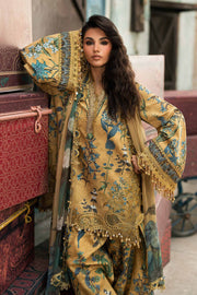 Maria B MPrints Embroidered Cambric Unstitched 3Pc Suit MPT-3106-A